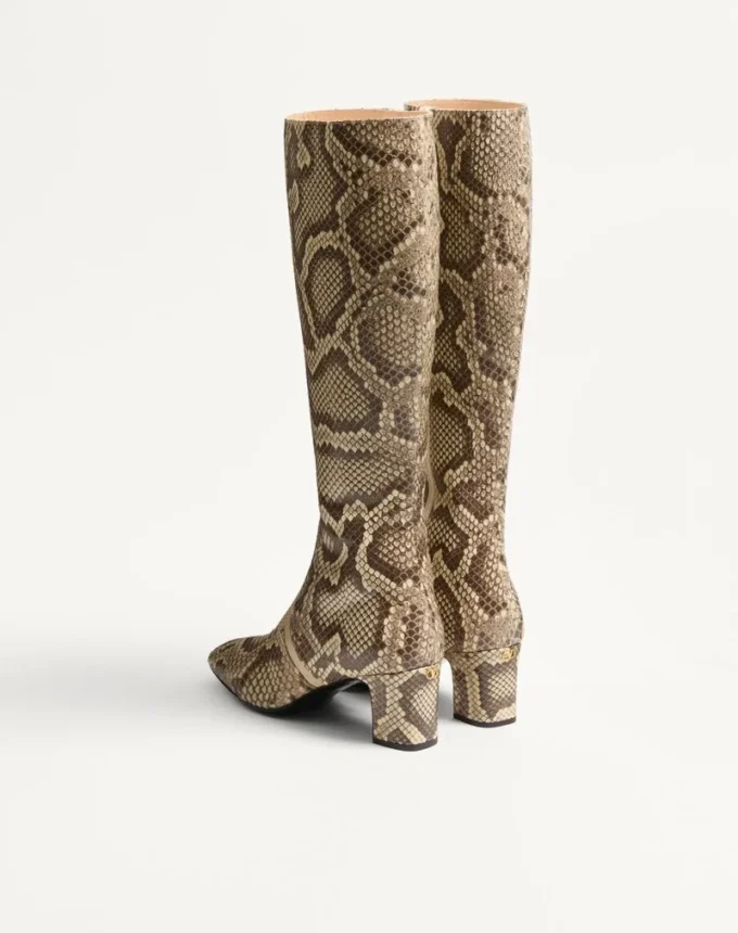 Bottes Equivoque en python 60 mm Bottes Equivoque en python 60 mm