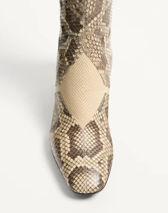 Bottes Equivoque en python 60 mm Bottes Equivoque en python 60 mm