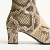 Bottes Equivoque en python 60 mm Bottes Equivoque en python 60 mm