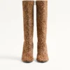 Bottes Hotty en cuir de veau effet poney 100 mm Bottes Hotty en cuir de veau effet poney 100 mm