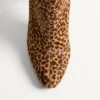 Bottes Hotty en cuir de veau effet poney 100 mm Bottes Hotty en cuir de veau effet poney 100 mm