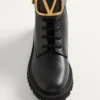 Bottes militaires en cuir de veau Vlogo Signature 35 mm / 0,8 pouces