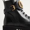 Bottes militaires en cuir de veau Vlogo Signature 35 mm / 0,8 pouces