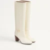 Bottes Pattie en cuir de veau 75 mm Bottes Pattie en cuir de veau 75 mm