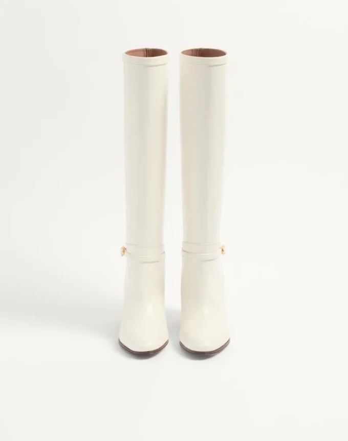 Bottes Pattie en cuir de veau 75 mm Bottes Pattie en cuir de veau 75 mm