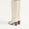 Bottes Pattie en cuir de veau 75 mm Bottes Pattie en cuir de veau 75 mm