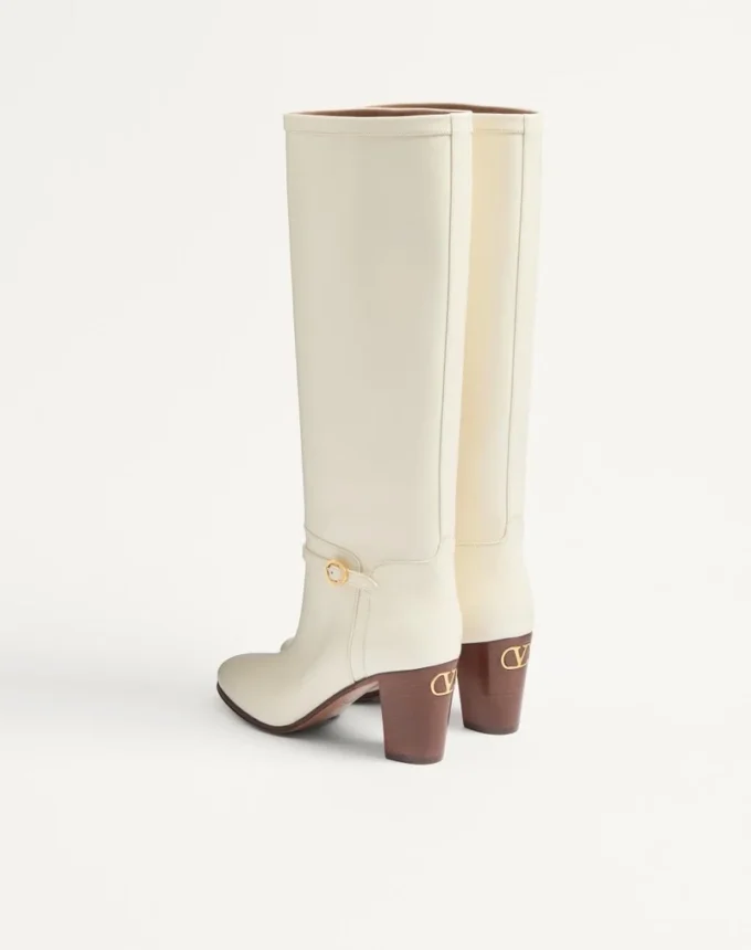 Bottes Pattie en cuir de veau 75 mm Bottes Pattie en cuir de veau 75 mm