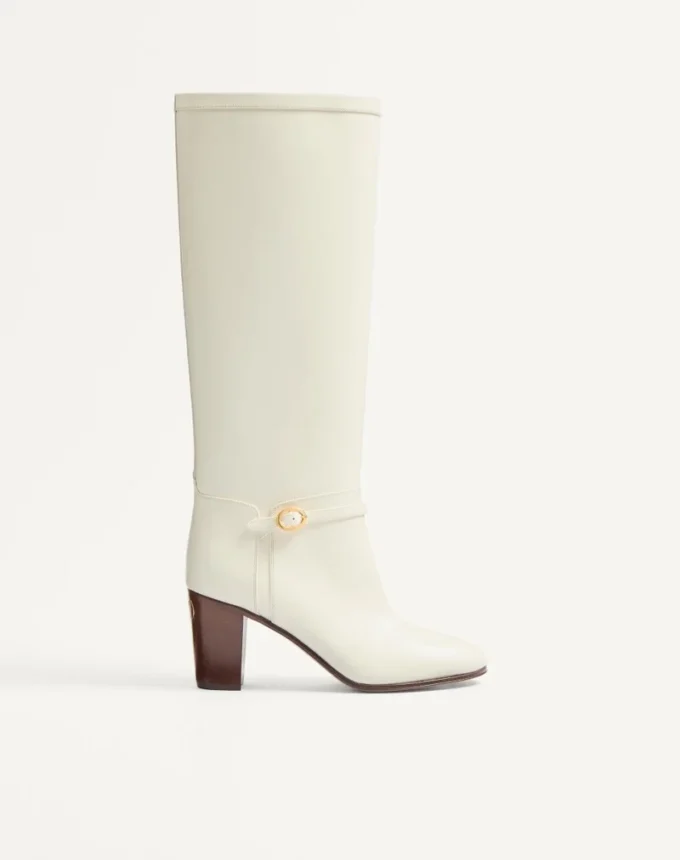 Bottes Pattie en cuir de veau 75 mm Bottes Pattie en cuir de veau 75 mm
