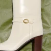 Bottes Pattie en cuir de veau 75 mm Bottes Pattie en cuir de veau 75 mm
