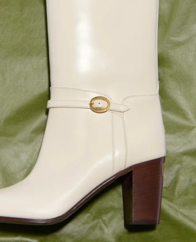 Bottes Pattie en cuir de veau 75 mm Bottes Pattie en cuir de veau 75 mm