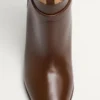 Bottes Pattie en cuir de veau effet poney 75 mm Bottes Pattie en cuir de veau effet poney 75 mm