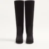 Bottes à plateforme Fawcette en cuir croûte 90 mm Bottes à plateforme Fawcette en cuir croûte 90 mm