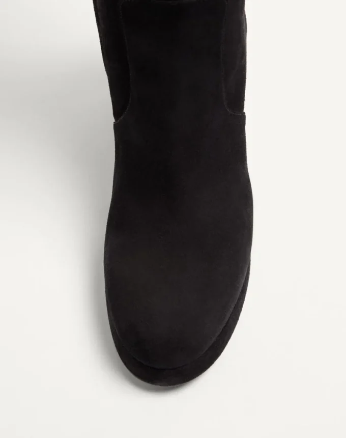 Bottes à plateforme Fawcette en cuir croûte 90 mm Bottes à plateforme Fawcette en cuir croûte 90 mm