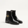 Bottines en cuir de veau Vlogo Signature 30 mm Bottines en cuir de veau Vlogo Signature 30 mm