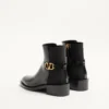 Bottines en cuir de veau Vlogo Signature 30 mm Bottines en cuir de veau Vlogo Signature 30 mm