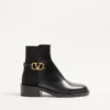Bottines en cuir de veau Vlogo Signature 30 mm Bottines en cuir de veau Vlogo Signature 30 mm