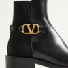 Bottines en cuir de veau Vlogo Signature 30 mm Bottines en cuir de veau Vlogo Signature 30 mm