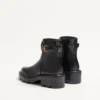 Bottines en cuir de veau Vlogo Signature 55 mm Bottines en cuir de veau Vlogo Signature 55 mm