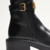 Bottines en cuir de veau Vlogo Signature 55 mm Bottines en cuir de veau Vlogo Signature 55 mm