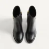Bottines en cuir de veau Vlogo Signature 75 mm Bottines en cuir de veau Vlogo Signature 75 mm