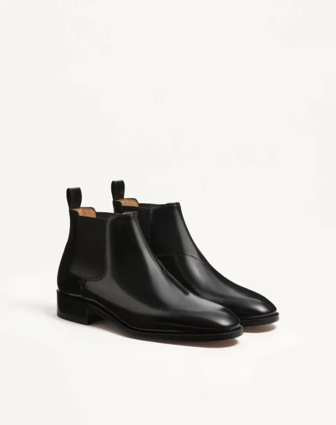 Bottines Pas Des Dieux en cuir de veau