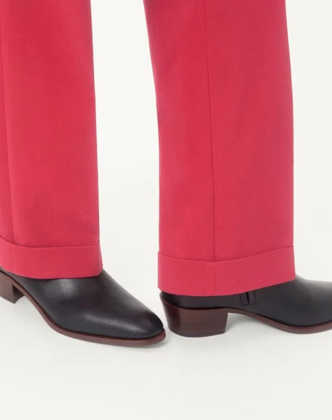 Bottines Pat en cuir de chevreau