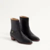 Bottines Pat en cuir de chevreau