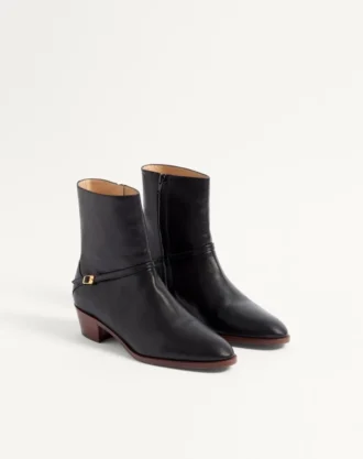 Bottines Pat en cuir de chevreau Bottines Pat en cuir de chevreau