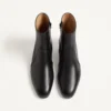 Bottines Pat en cuir de chevreau