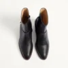 Bottines Pat en cuir de chevreau