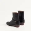 Bottines Pat en cuir de chevreau