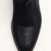Bottines Pat en cuir de chevreau