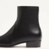 Bottines Pat en cuir de chevreau