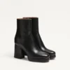 Bottines à plateforme Fawcette en cuir de veau 90 mm Bottines à plateforme Fawcette en cuir de veau 90 mm