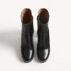 Bottines à plateforme Fawcette en cuir de veau 90 mm Bottines à plateforme Fawcette en cuir de veau 90 mm