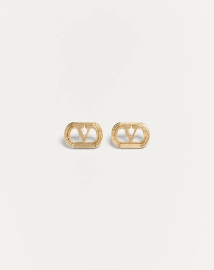 Boucles d&rsquo;oreilles Ovalette en métal