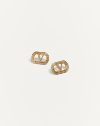 Boucles d&rsquo;oreilles Ovalette en métal