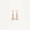 Boucles d’oreilles Ovalette en métal, perles et cristaux Swarovski® Boucles d’oreilles Ovalette en métal, perles et cristaux Swarovski®