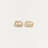 Boucles d&rsquo;oreilles Ovalette en métal Valentino Garavani