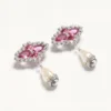 Boucles d’oreilles Pas Plus en métal, résine, émail et cristaux Boucles d’oreilles Pas Plus en métal, résine, émail et cristaux