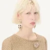 Boucles d’oreilles Pas Plus en métal, résine, émail et cristaux Swarovski® Boucles d’oreilles Pas Plus en métal, résine, émail et cristaux Swarovski®