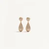 Boucles d’oreilles Poetiques Des Gouttes en métal et cristaux Swarovski® Boucles d’oreilles Poetiques Des Gouttes en métal et cristaux Swarovski®