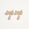 Boucles d’oreilles San Fin en métal avec cristaux Swarovski® et perles Boucles d’oreilles San Fin en métal avec cristaux Swarovski® et perles