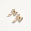 Boucles d’oreilles San Fin en métal avec cristaux Swarovski® et perles Boucles d’oreilles San Fin en métal avec cristaux Swarovski® et perles