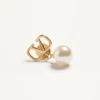 Boucles d’oreilles Vlogo Signature avec perles Swarovski® Boucles d’oreilles Vlogo Signature avec perles Swarovski®