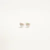 Boucles d&rsquo;oreilles VLogo Signature en métal et perles
