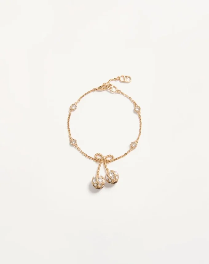 Bracelet Cherryfic en métal et cristaux Swarovski® Bracelet Cherryfic en métal et cristaux Swarovski®