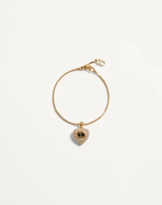 Bracelet Coeur Royal en métal, émail et cristaux Swarovski®