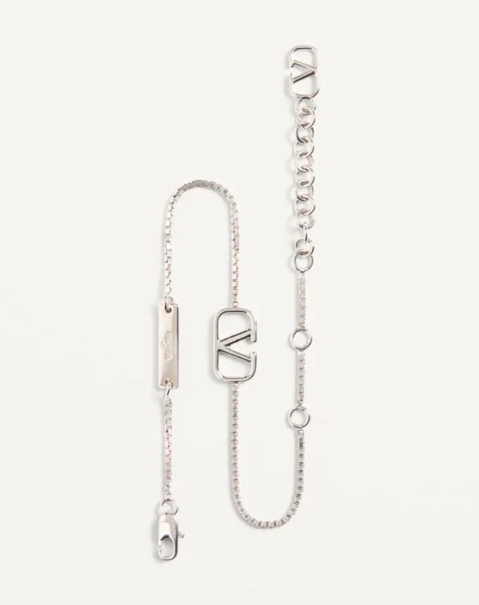 Bracelet en métal Vlogo Signature