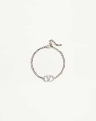 Bracelet métallique Valentino Garavani Vlogo Signature